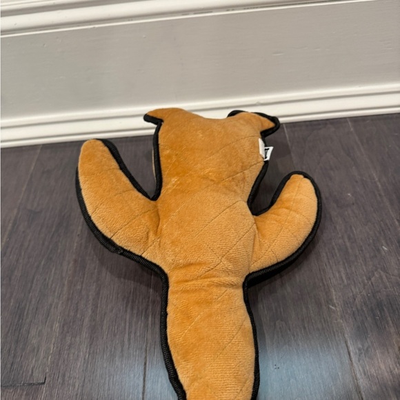 🎉HP🎊  NWOT Tough Toy Plush Duck Dog Toy in Green and Brown - Picture 3 of 4